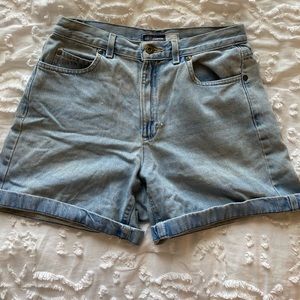 Distressed High Waisted Shorts